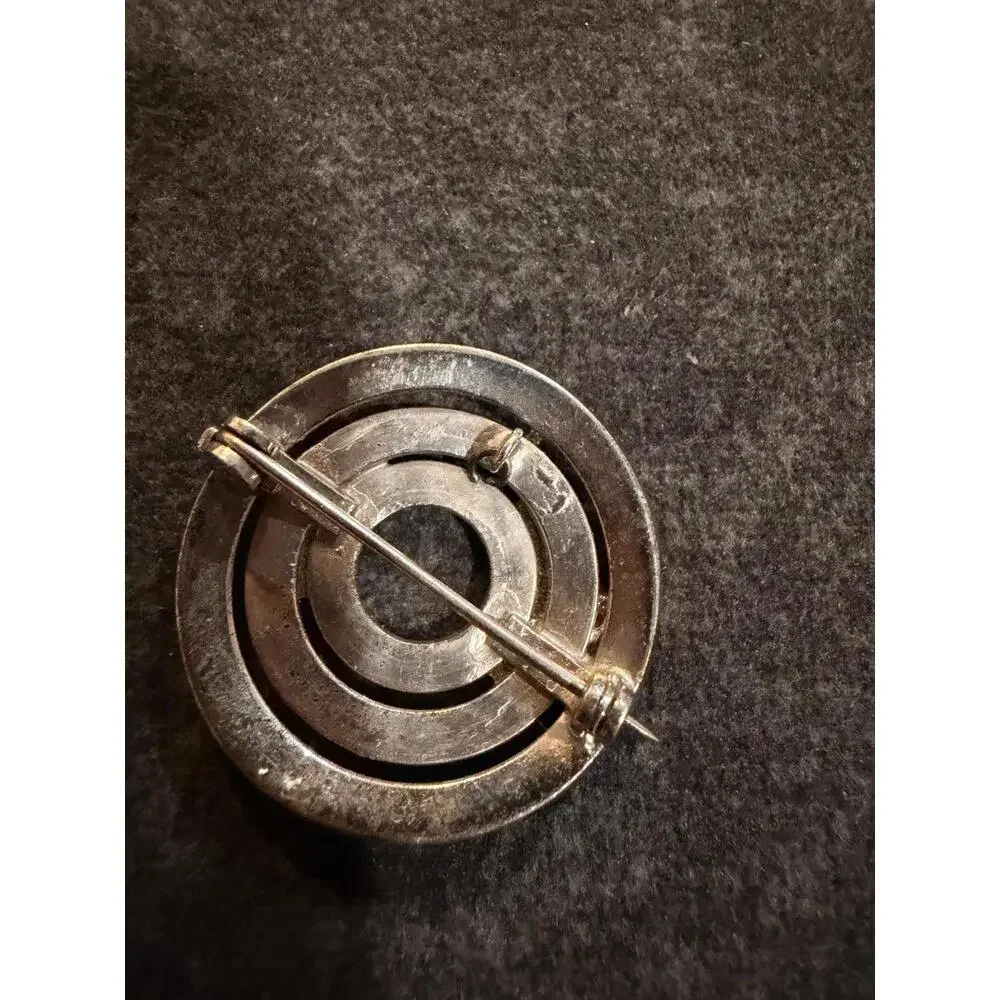 Art deco pin/pendant and gold tone pendant - Picture 3 of 4